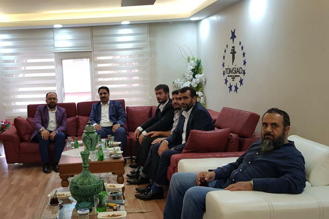 HÜDA PAR Eskişehir İl Başkanlığından TÜMSİAD'a ziyaret HÜDA PAR Eskişehir İl Başkanlığından TÜMSİAD'a ziyaret